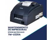 MANTENIMIENTO DE IMPRESORA EPSON TMU220A-890