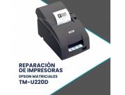 REPARACIÓN DE IMPRESORAS EPSON TMU220D-806
