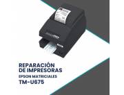 REPARACIÓN DE IMPRESORAS EPSON TMU675 PARALELA