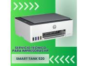 SERVICIO TÉCNICO PARA IMPRESORAS HP SMART TANK 520 IMP/COP/SCA/USB/BIVOLT