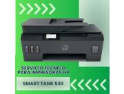 SERVICIO TÉCNICO PARA IMPRESORAS HP SMART TANK 530 IMP/COP/SCA/USB/WIFI/BIVOLT