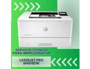 SERVICIO TÉCNICO PARA IMPRESORAS HP LJ PRO M404DW IMP/USB/RED/WIFI 220V CAB/USB