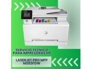 SERVICIO TÉCNICO PARA IMPRESORAS HP LASER PRO MFP M283FDW COLOR