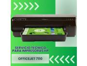 SERVICIO TÉCNICO PARA IMPRESORAS HP OJ 7110 WIDE A3 WIFI/BIVOLT