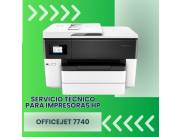 SERVICIO TÉCNICO PARA IMPRESORAS HP OJ PRO 7740 WIDE A3 IMP/COP/SCA/FAX/EP/WIFI/BIVOLT