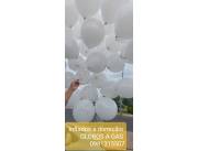 Inflados a domicilio GLOBOS A GAS