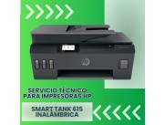 SERVICIO TÉCNICO PARA IMPRESORAS HP 615 AIO MULTIFUNCION WIR