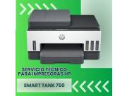 SERVICIO TÉCNICO PARA IMPRESORAS HP 750 AIO MULTIFUNCION WIR