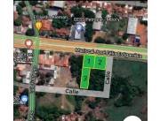 3 Terrenos Colindantes sobre Ruta 2 Capiata Km 27 Frente EESS Mboiy