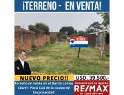 Terreno en venta en la barrio Lomas Clavel - Pacú Cuá de la ciudad de Encarnación!!