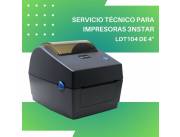 SERVICIO TÉCNICO PARA IMPRESORAS 3NSTAR ETIQUET. LDT104 TRANSF DIREC USB