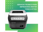 SERVICIO TÉCNICO PARA IMPRESORAS 3NSTAR TERMI RECIBOS 3'' RPT005 USB/SERIAL