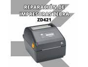 REPARACIÓN DE IMPRESORAS ZEBRA ETIQUETA 4'' ZD421