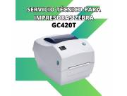 SERVICIO TÉCNICO PARA IMPRESORAS ZEBRA GC420T 203DPI/PAR/SER/USB/8MB TRANS TERM