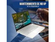 MANTENIMIENTO DE NOTEBOOK HP I5 14-DQ2536LA