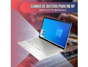 CAMBIO DE BATERÍA PARA NOTEBOOK HP ENVY CI7 13-BA1124LA