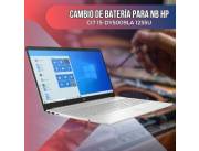 CAMBIO DE BATERÍA PARA NOTEBOOK HP CI7 15-DY5009LA 1255U