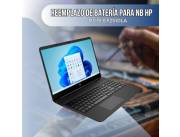 REEMPLAZO DE BATERÍA PARA NOTEBOOK HP R3 15-EF2510LA