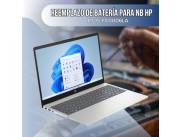 REEMPLAZO DE BATERÍA PARA NOTEBOOK HP R3 15-FC0006LA