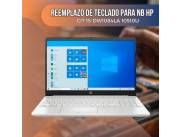 REEMPLAZO DE TECLADO PARA NOTEBOOK HP CI7 15-DW1084LA 10510U