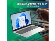 UPGRADE DE WINDOWS PARA NOTEBOOK HP R7 15-FC0011LA