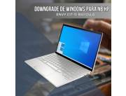 DOWNGRADE DE WINDOWS PARA NOTEBOOK HP ENVY CI7 13-BA1124LA