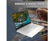 DOWNGRADE DE WINDOWS PARA NOTEBOOK HP I5 14-DQ2536LA