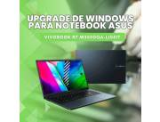UPGRADE DE WINDOWS PARA NOTEBOOK ASUS VIVOBOOK R7 M3500QA-L1051T
