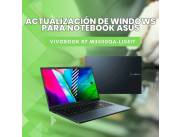 ACTUALIZACIÓN DE WINDOWS PARA NOTEBOOK ASUS VIVOBOOK R7 M3500QA-L1051T