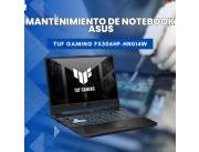 MANTENIMIENTO DE NOTEBOOK ASUS TUF GAMING FX506HF-HN014W I5