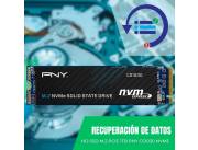 RECUPERACIÓN DE DATOS HD SSD M.2 PCIE 1TB PNY NVME M280CS1030-1TB-CL 2500/1650