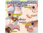 Protectores de silicona para pies