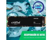 RECUPERACIÓN DE DATOS HDD SSD 2.0TB CRUCIAL P3 M.2 NVME