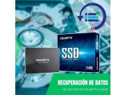 RECUPERACIÓN DE DATOS HD SSD SATA3 240GB GIGABYTE GP-GSTFS31240GNTD 500/420
