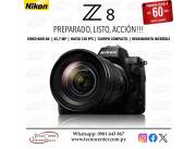 Cámara Nikon Z8 Kit 24-120mm. Adquirila en cuotas!
