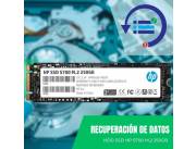 RECUPERACIÓN DE DATOS HDD SSD 250GB HP S700 M.2 2DP98AA#ABL