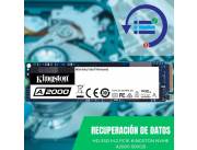 RECUPERACIÓN DE DATOS HD SSD M.2 PCIE 500GB KING NVME SA2000M8/500G 2200/2000
