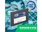 RECUPERACIÓN DE DATOS HD SSD SATA3 128GB PATRIOT P210 P210S128G25 450/350