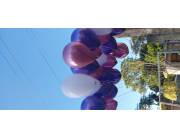 Globos a gas Inflamos zona central y asuncion