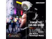 ¡Vive la experiencia de la vigilancia a todo color con nuestro Kit de 4 Cámaras Hikvision