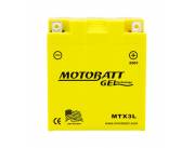 Batería de Gel Motobatt MTX3L