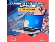 CAMBIO DE BATERÍA PARA NOTEBOOK ACER CE SF114-33-C1N6