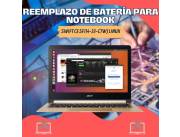 REEMPLAZO DE BATERÍA PARA NOTEBOOK ACER SWIFT CE SF114-33-C7WJ LINUX