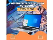CAMBIO DE TECLADO PARA NOTEBOOK ACER CE SF114-33-C1N6