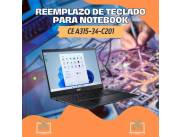 REEMPLAZO DE TECLADO PARA NOTEBOOK ACER CE A315-34-C201 W10H