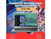 CAMBIO DE BATERÍA PARA NOTEBOOK ACER CI5 56-59DL
