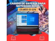 CAMBIO DE BATERÍA PARA NOTEBOOK ACER CI5 AN515-55-52FK