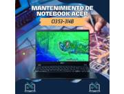 MANTENIMIENTO DE NOTEBOOK ACER CI3 53-314B