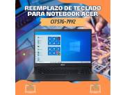 REEMPLAZO DE TECLADO PARA NOTEBOOK ACER CI7 57G-79Y2