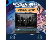 MANTENIMIENTO DE NOTEBOOK ASUS R7 FA506IC-HN074W